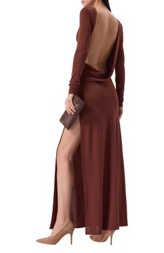 Женские замшевые туфли robbie 85 GIANVITO ROSSI бежевого цвета, арт. G22277.85RIC.CAMPRAL | Фото 2 (Подошва: Плоская; Драгоценные камни: Проставлено; Каблук высота: Высокий; Материал внешний: Натуральная кожа, Замша; Материал сплава: Проставлено; Материал внутренний: Натуральная кожа; Каблук тип: Шпилька)