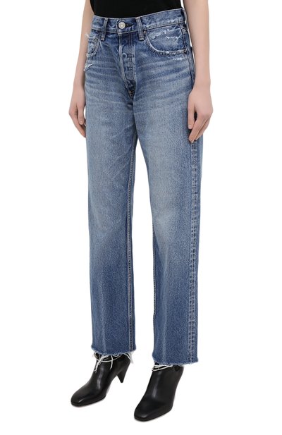Джинсы MOUSSY голубого цвета по цене 29950 руб., арт. 025DAC11-2320, фото 3 Джинсы MOUSSY, арт. 025DAC11-2320, фото 3