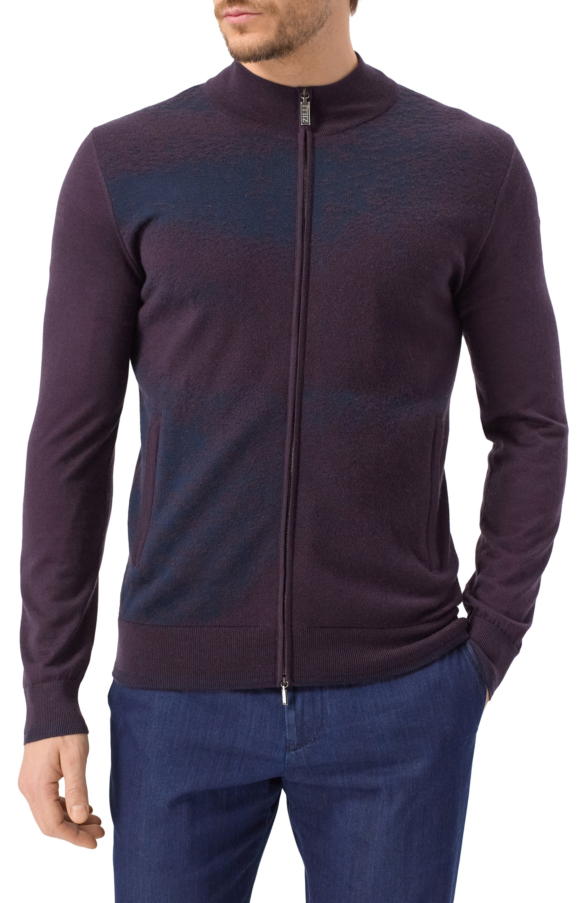 Кардиган из кашемира и шелка ZILLI, арт. KZMC01M0330VSHD00, фото 3