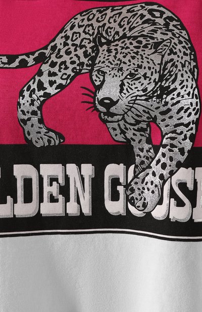 Хлопковая футболка GOLDEN GOOSE DELUXE BRAND, арт. G36WP026.S1, фото 5