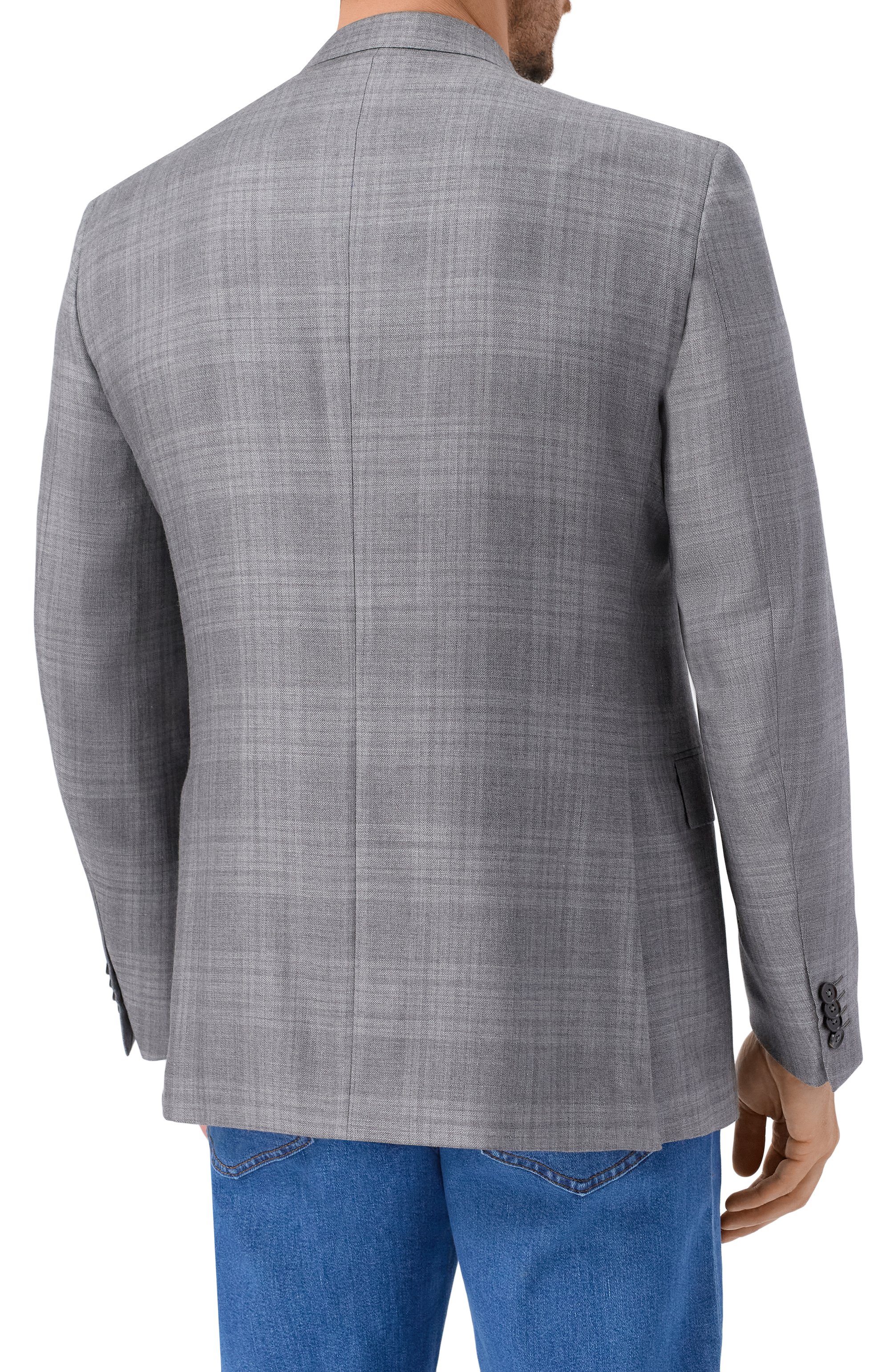 Пиджак из кашемира и шелка ZEGNA, арт. 121220/R859514A8, фото 5