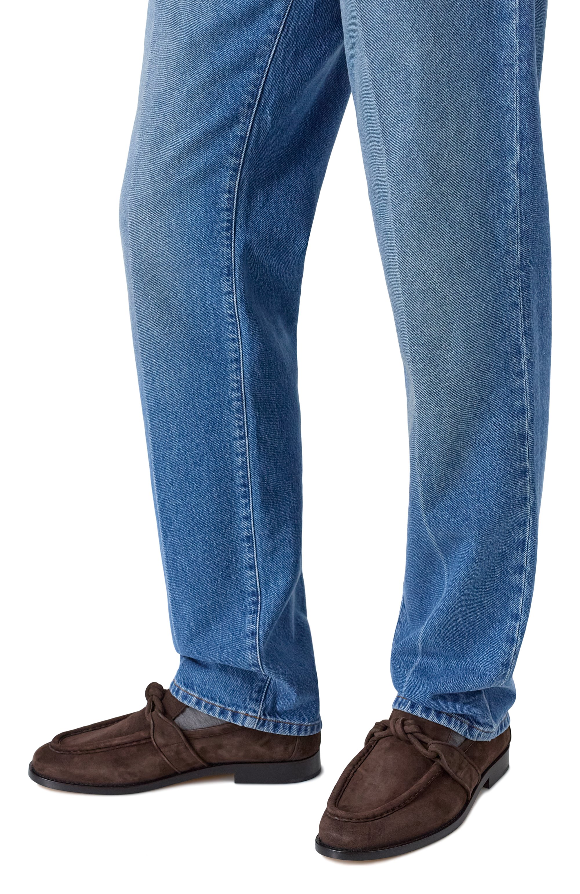 Замшевые лоферы astaire BOTTEGA VENETA темно-коричневого цвета по цене 114000 руб., арт. 796445/V3XR0, фото 3 Замшевые лоферы astaire BOTTEGA VENETA, арт. 796445/V3XR0, фото 3