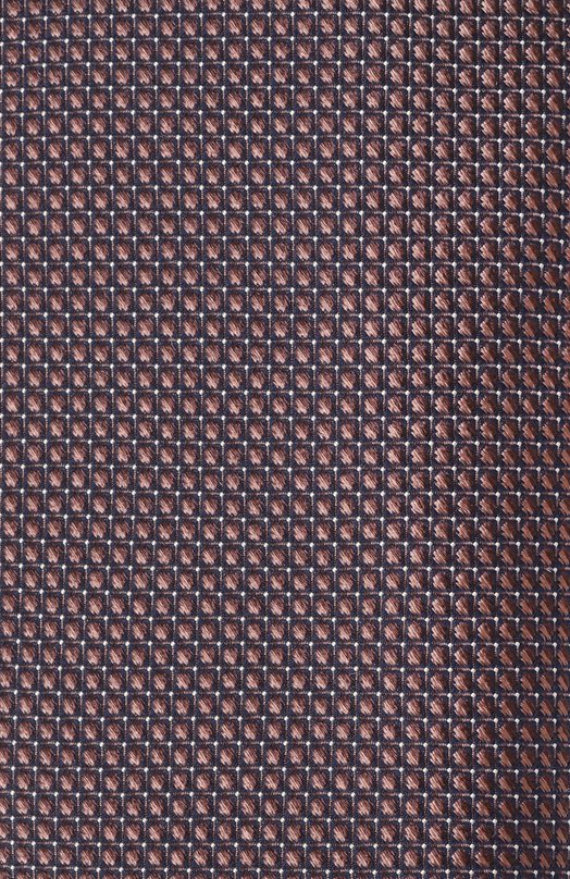 Шелковый галстук Kiton UCRVKPC05L6508 Коричневый  UCRVKPC05L6508 Фото 4