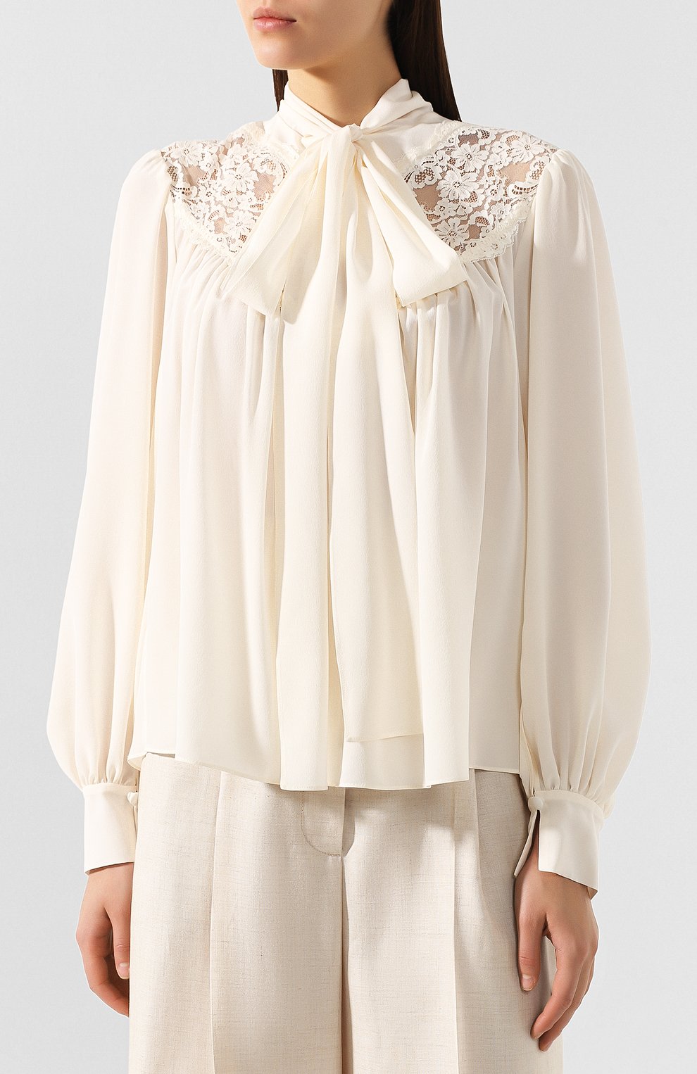 Шелковая блузка STELLA MCCARTNEY, арт. 569225/SY206, фото 3