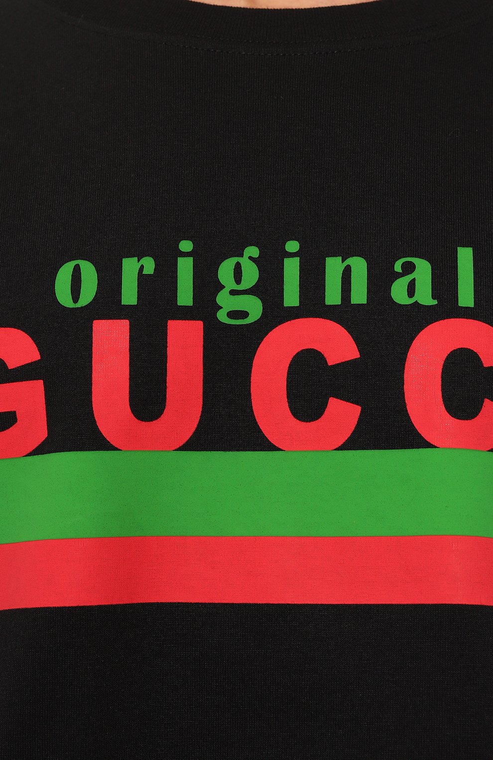 Хлопковая футболка GUCCI, арт. 616036 XJCOQ, фото 5
