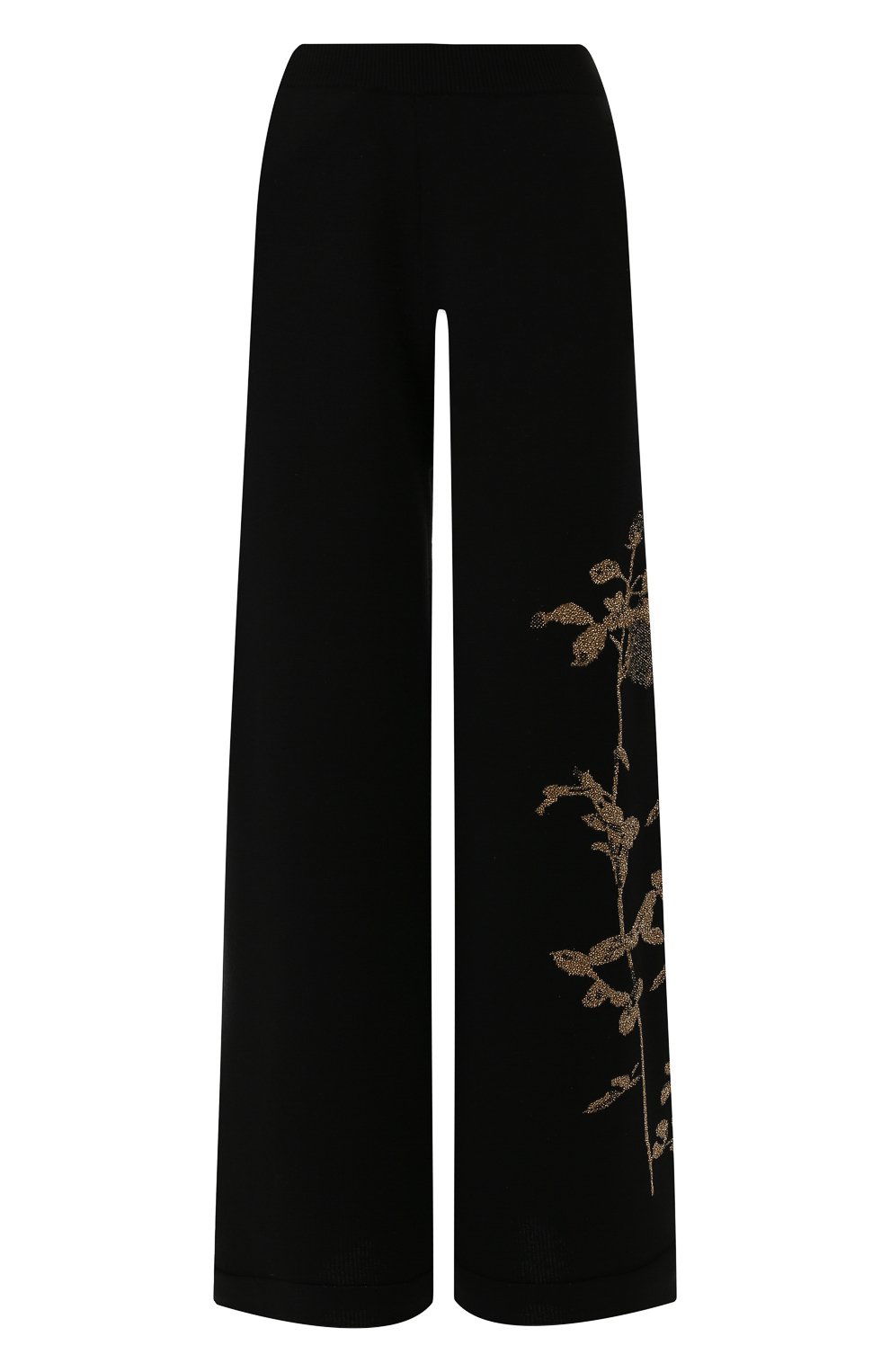 Шерстяные брюки DRIES VAN NOTEN черного цвета по цене 68400 руб., арт. 192-11247-8726, фото 1 Шерстяные брюки DRIES VAN NOTEN, арт. 192-11247-8726, фото 1