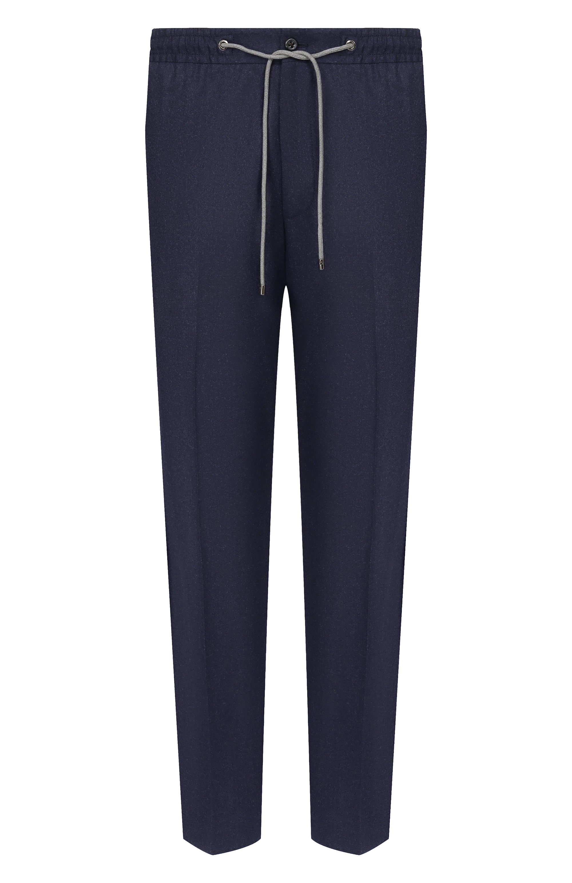 Шерстяные брюки CORNELIANI темно-синего цвета по цене 56450 руб., арт. 284L25/2A18111, фото 1 Шерстяные брюки CORNELIANI, арт. 284L25/2A18111, фото 1