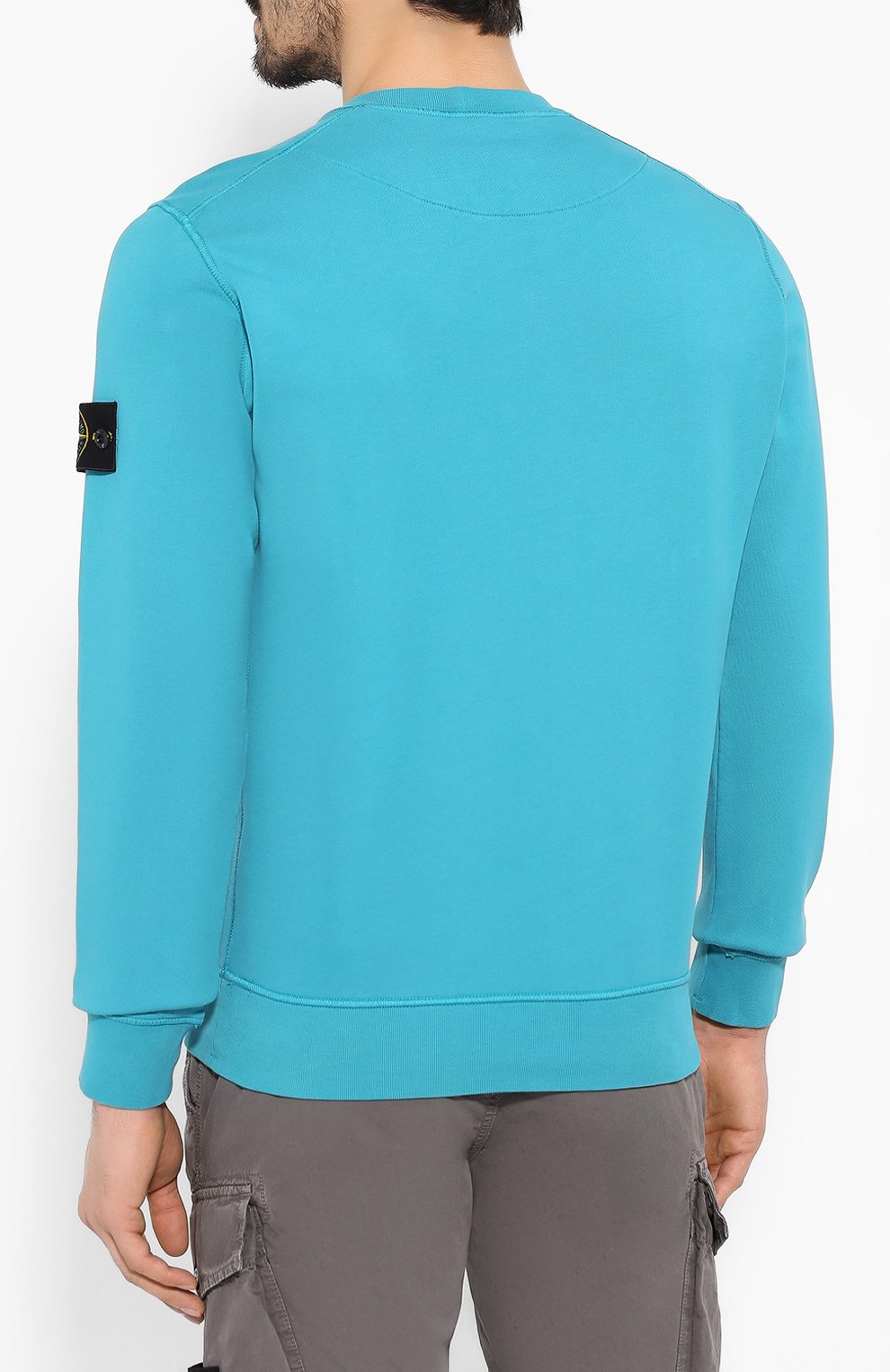 Хлопковый свитшот STONE ISLAND, арт. 721563051, фото 4