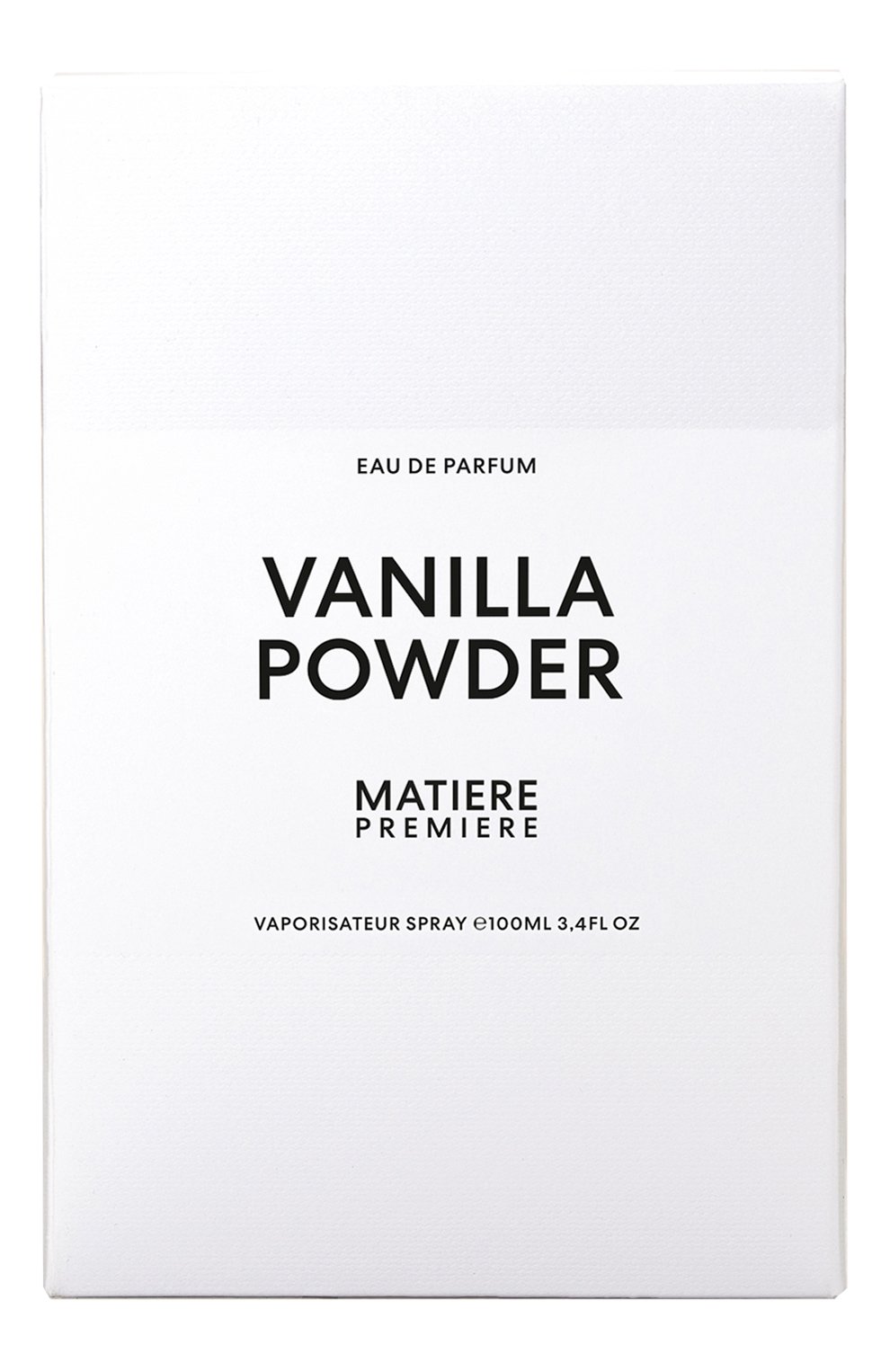 Парфюмерная вода vanilla powder (100ml) MATIERE PREMIERE, арт. 3760372460204, фото 2