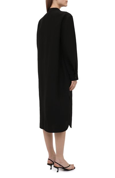 Хлопковое платье JIL SANDER, арт. JPPS500005-WS252600, фото 4