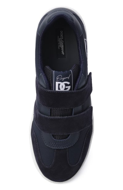 Кеды dg original DOLCE & GABBANA темно-синего цвета по цене 45300 руб., арт. DA5254/A4278/37-39, фото 4 Кеды dg original DOLCE & GABBANA, арт. DA5254/A4278/37-39, фото 4