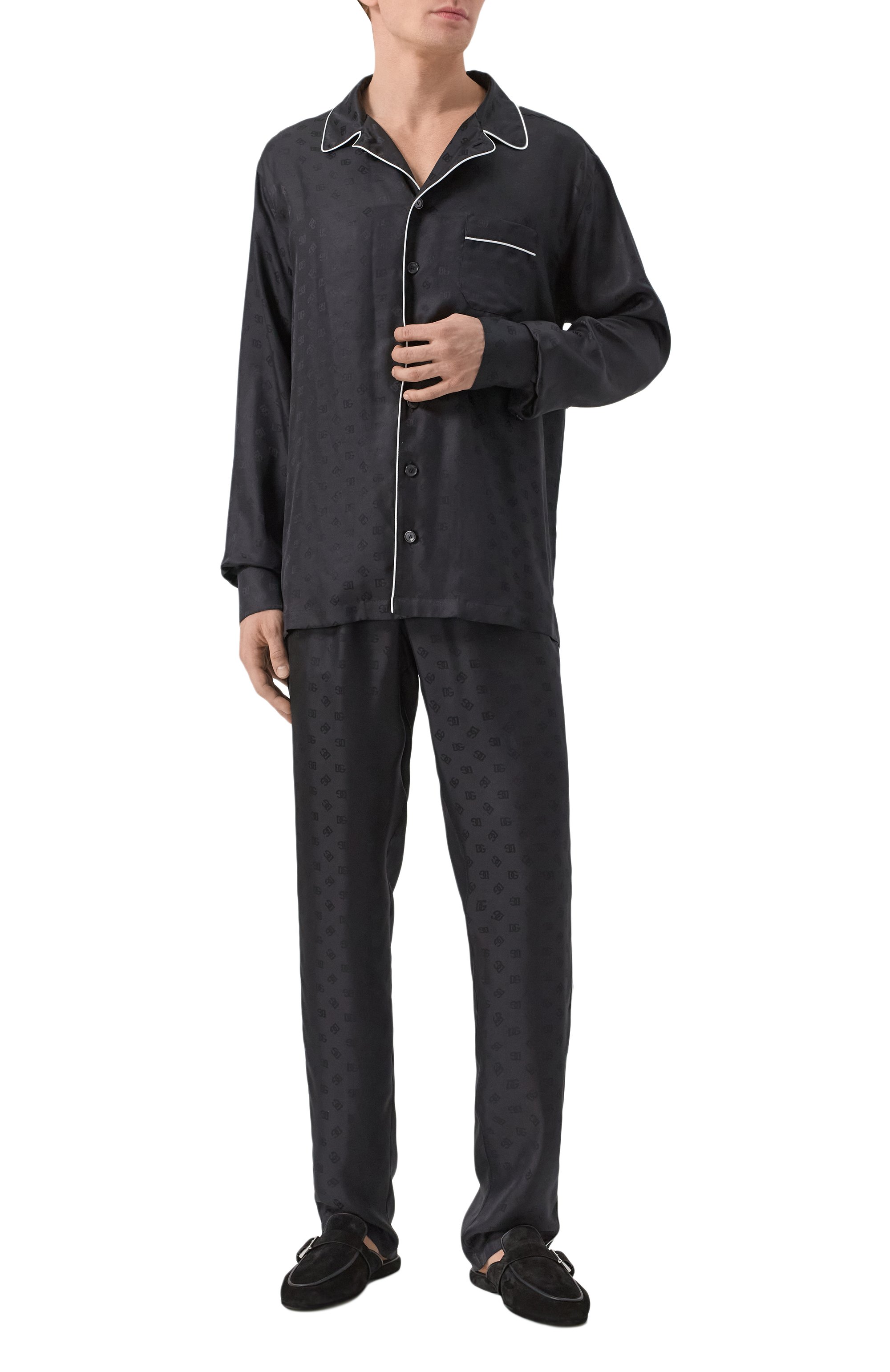 Замшевые домашние туфли SANTONI, арт. PMXGA2151A-X1SVU, фото 2