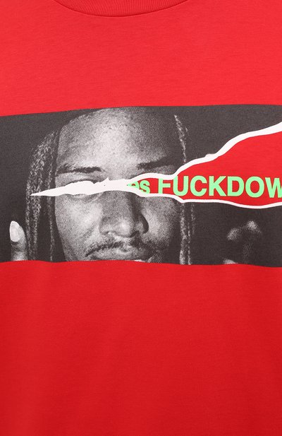Хлопковая футболка COMME DES FUCKDOWN, арт. CDFU1077, фото 5