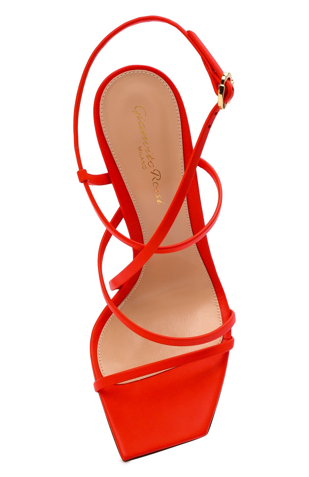 Кожаные босоножки manilla GIANVITO ROSSI, арт. G32062.15RIC.NAPPAPV, фото 6