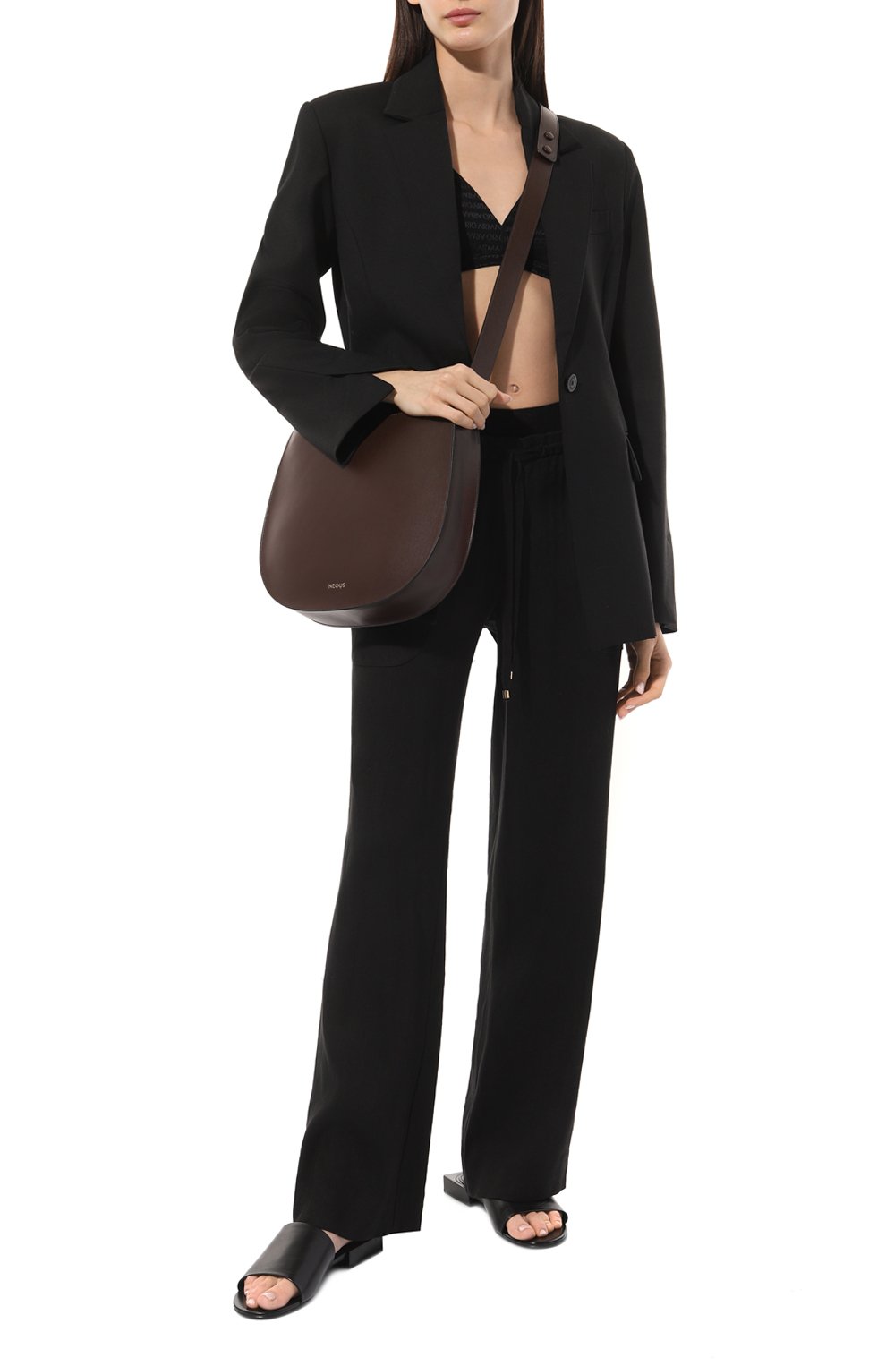 Брюки изо льна и вискозы LORENA ANTONIAZZI, арт. P2447PA81A/3347, фото 2