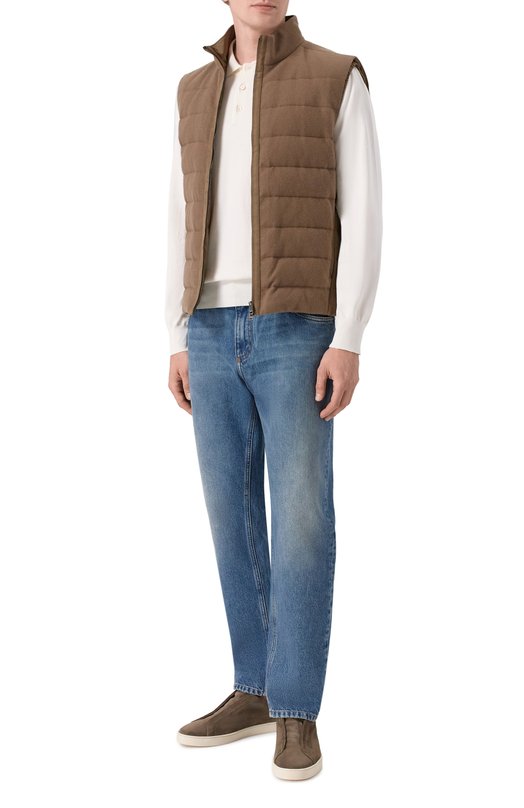 Замшевые кеды Clio Blu Barrett CLI0-13506.13/0TTERPR00F REV Хаки  CLI0-13506.13/0TTERPR00F REV Фото 2