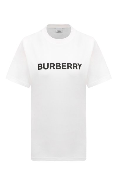 Женская хлопковая футболка BURBERRY, арт. 8056724