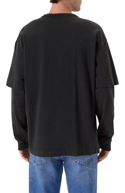 Хлопковый лонгслив HUGO BLUE, арт. 50546541, фото 4