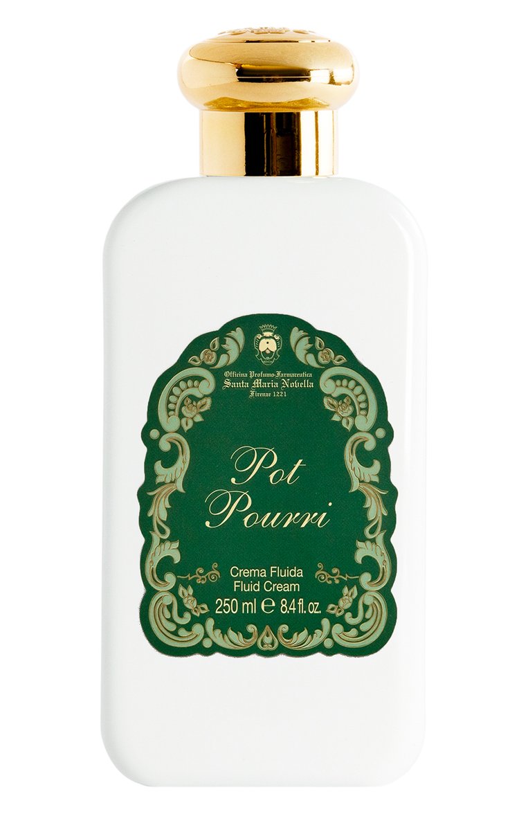 Крем для тела pot pourri (250ml) SANTA MARIA NOVELLA бесцветного цвета, арт. SMN3186403PET | Фото 1 (Региональные ограничения белый список (Axapta Mercury): Не проставлено; Нос: Не проставлено; Назначение: Для тела; Тип продукта: Кремы; Unisex: Unisex; Косметика кросс-кт: Уход У)