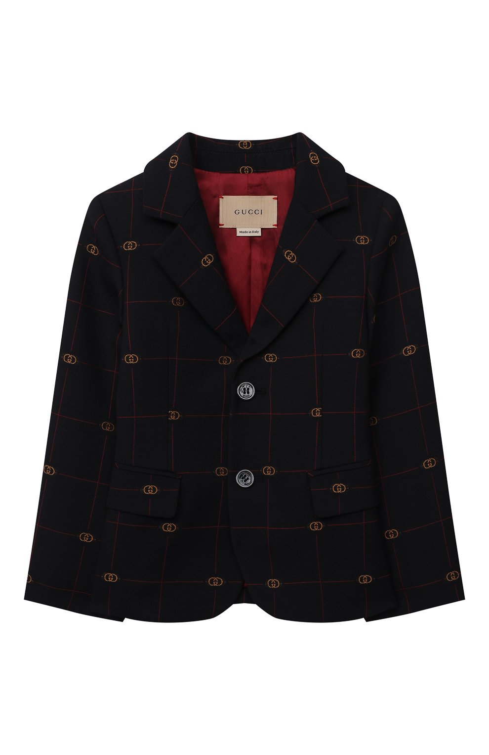 Пиджак из шерсти и хлопка GUCCI, арт. 660169/XWA0Q, фото 1