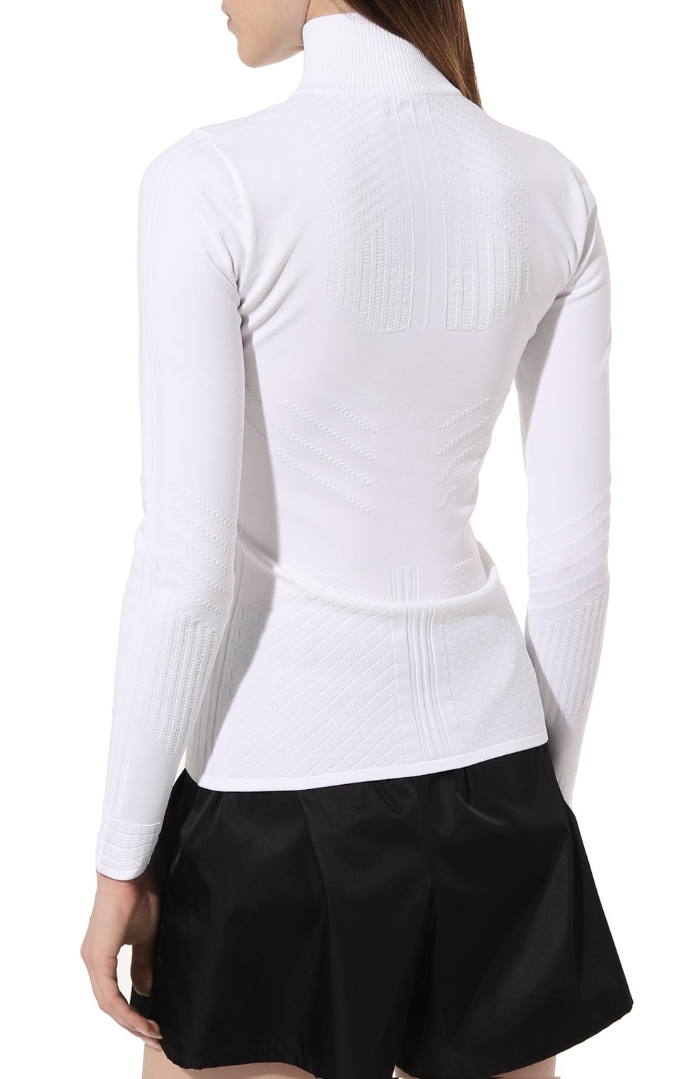 Топ prada linea rossa PRADA белого цвета по цене 150000 руб., арт. 126241-1X79-F0009-192, фото 4 Топ prada linea rossa PRADA, арт. 126241-1X79-F0009-192, фото 4
