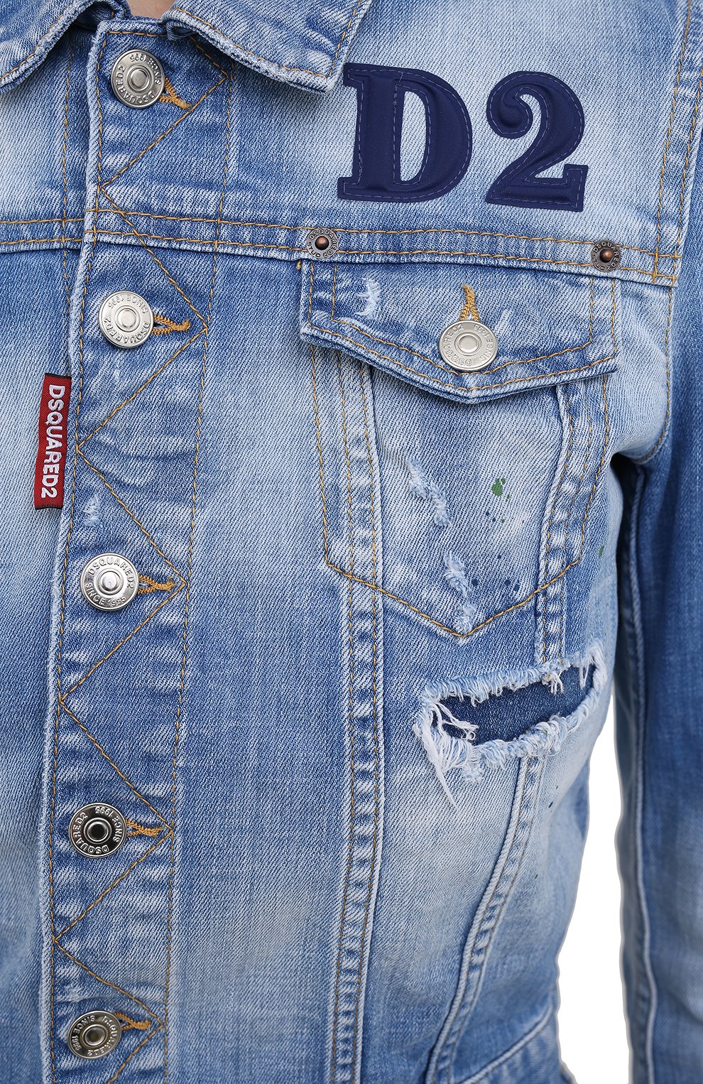 Джинсовая куртка DSQUARED2, арт. S75AM0825/S30342, фото 5
