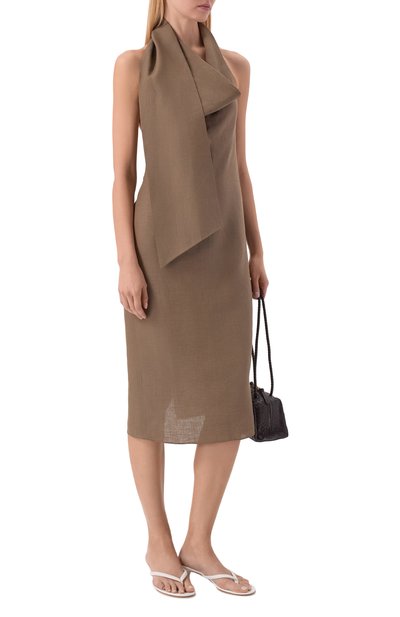 Льняное платье 12 STOREEZ, арт. 137506, фото 2