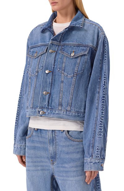 Джинсовая куртка ALEXANDER WANG, арт. 4DC1262952, фото 3