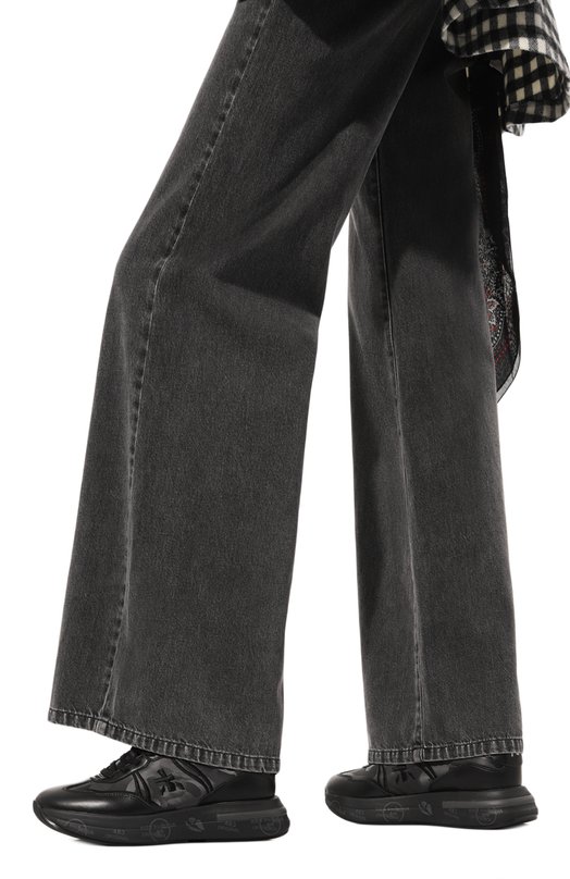 Комбинированные кроссовки Cassie Premiata CASSIE/VAR 7112 Чёрный  CASSIE/VAR 7112 Фото 3