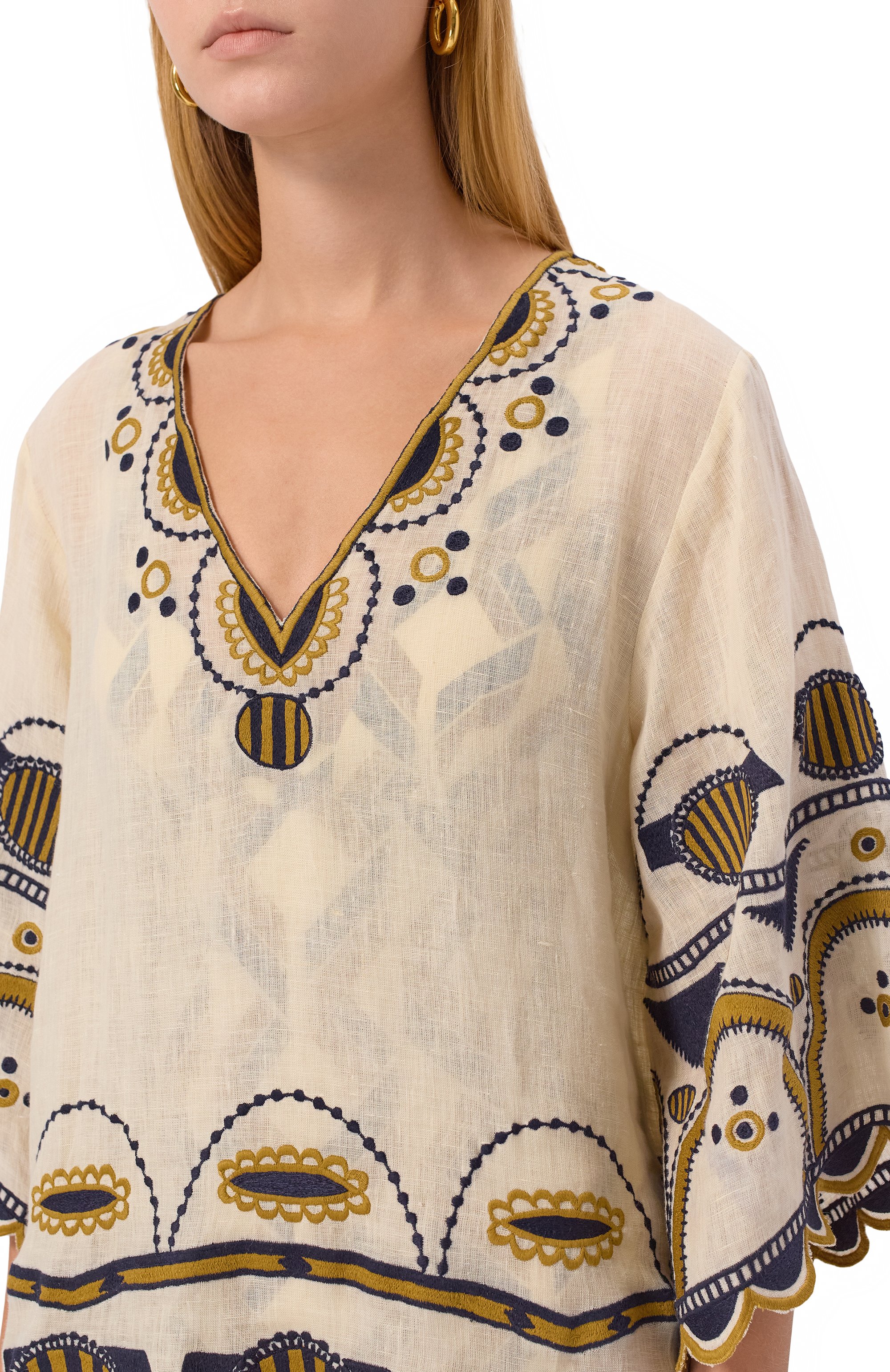 Льняная туника ERES, арт. 202544, фото 5