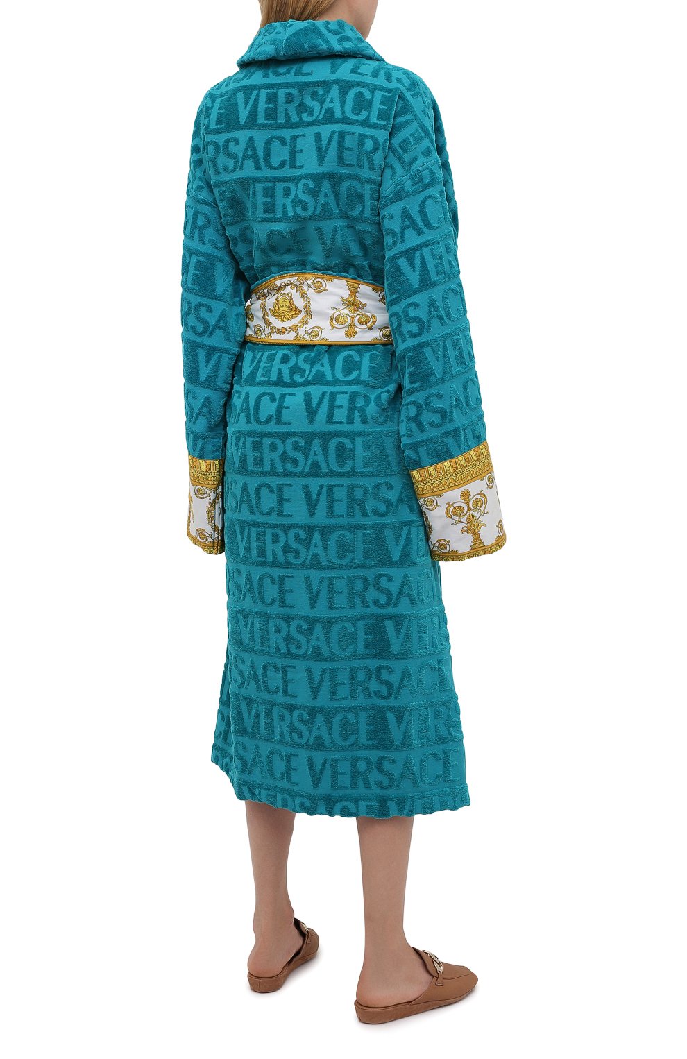 Хлопковый халат VERSACE, арт. ZACJ00008/ZC0SP052, фото 4
