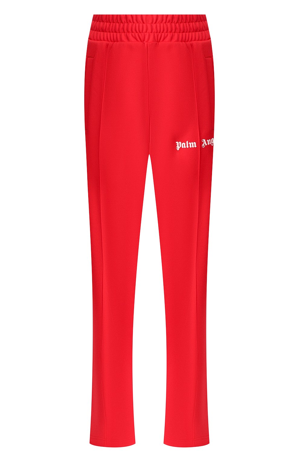 Брюки с лампасами PALM ANGELS красного цвета по цене 36050 руб., арт. PMCA007S193840012001, фото 1 Брюки с лампасами PALM ANGELS, арт. PMCA007S193840012001, фото 1