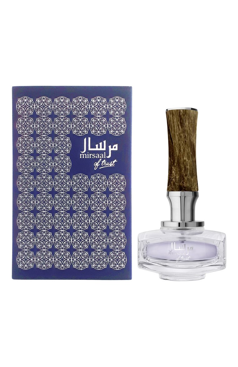 Мужской парфюмерная вода mirsaal of trust (90ml) AFNAN бесцветного цвета, арт. 6290171002185 | Фото 2 (Тип продукта - парфюмерия: Парфюмерная вода; Нос: Не проставлено; Региональные ограничения белый список (Axapta Mercury): Не проставлено; �Ограничения доставки: flammable)