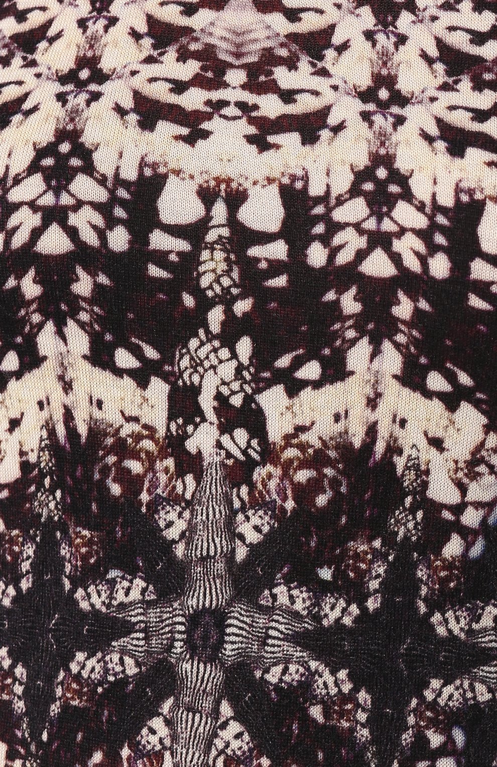 Топ из смеси шерсти и кашемира с шелком с принтом ROBERTO CAVALLI, арт. GQM124/MSG78, фото 5