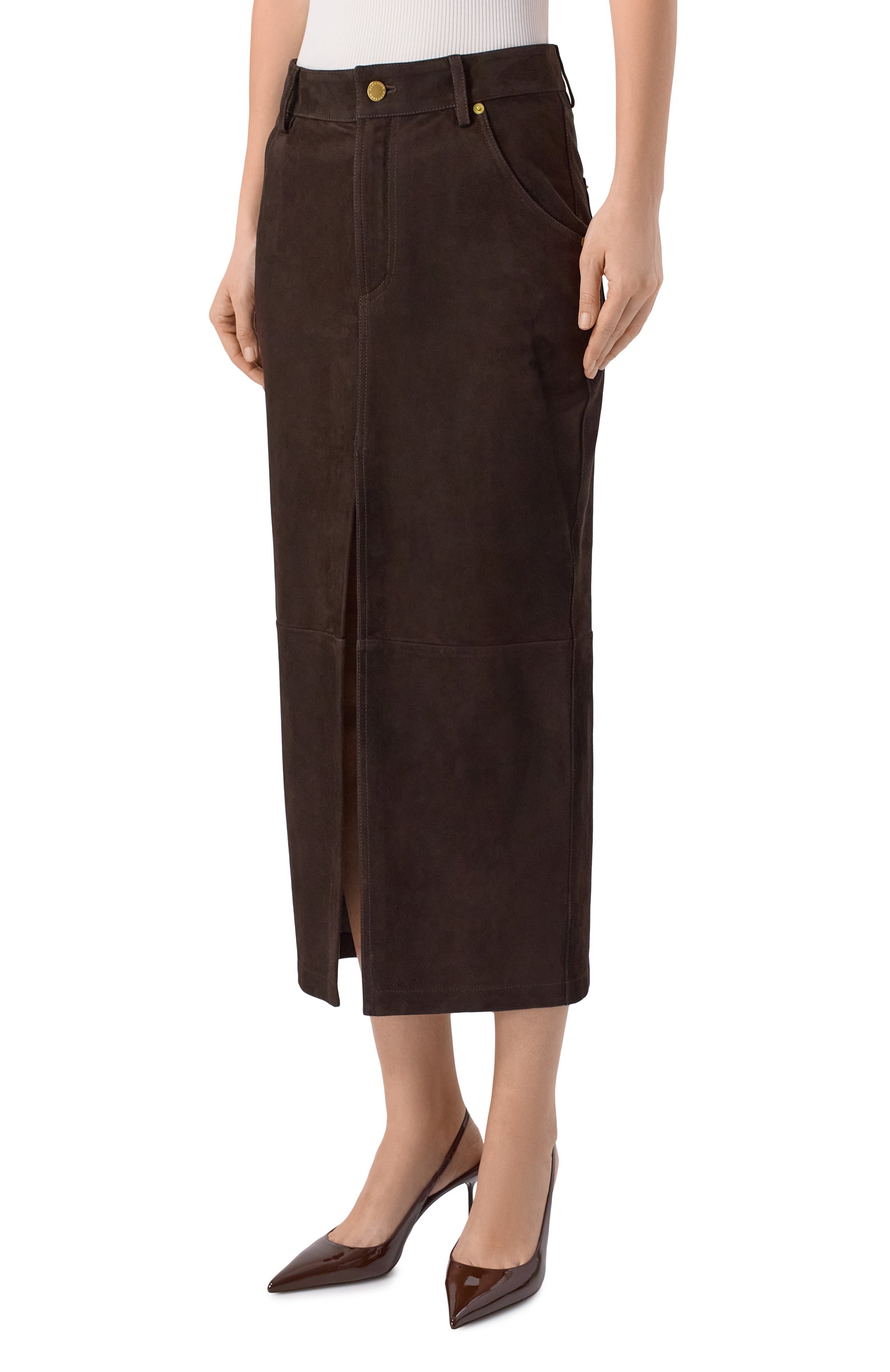 Замшевая юбка DARKPARK, арт. WSK02/LTS02, фото 3