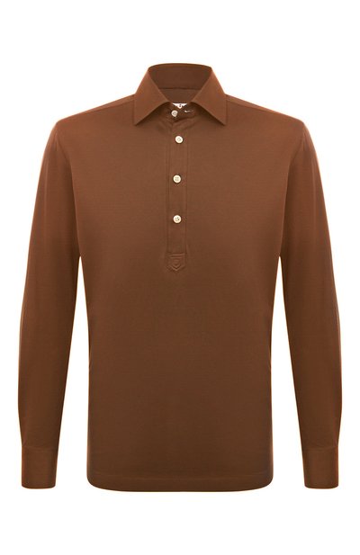 Мужское хлопковое поло KITON, арт. UMC012H08629