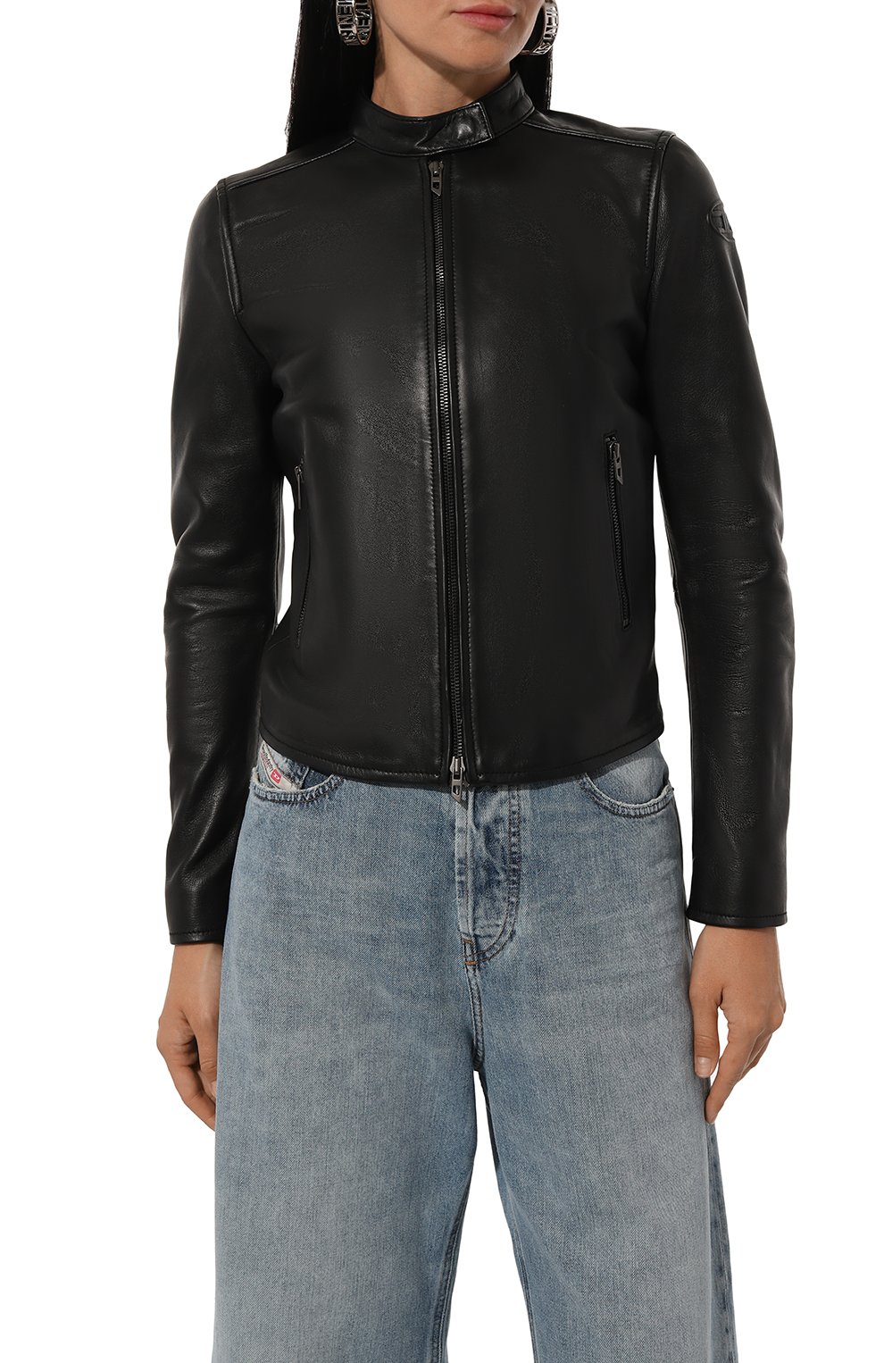 Кожаная куртка DIESEL, арт. A14565/0AJIR, фото 3