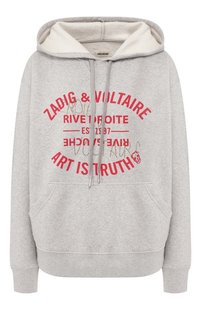 Женский хлопковое худи ZADIG AND VOLTAIRE, арт. SJTS7103F