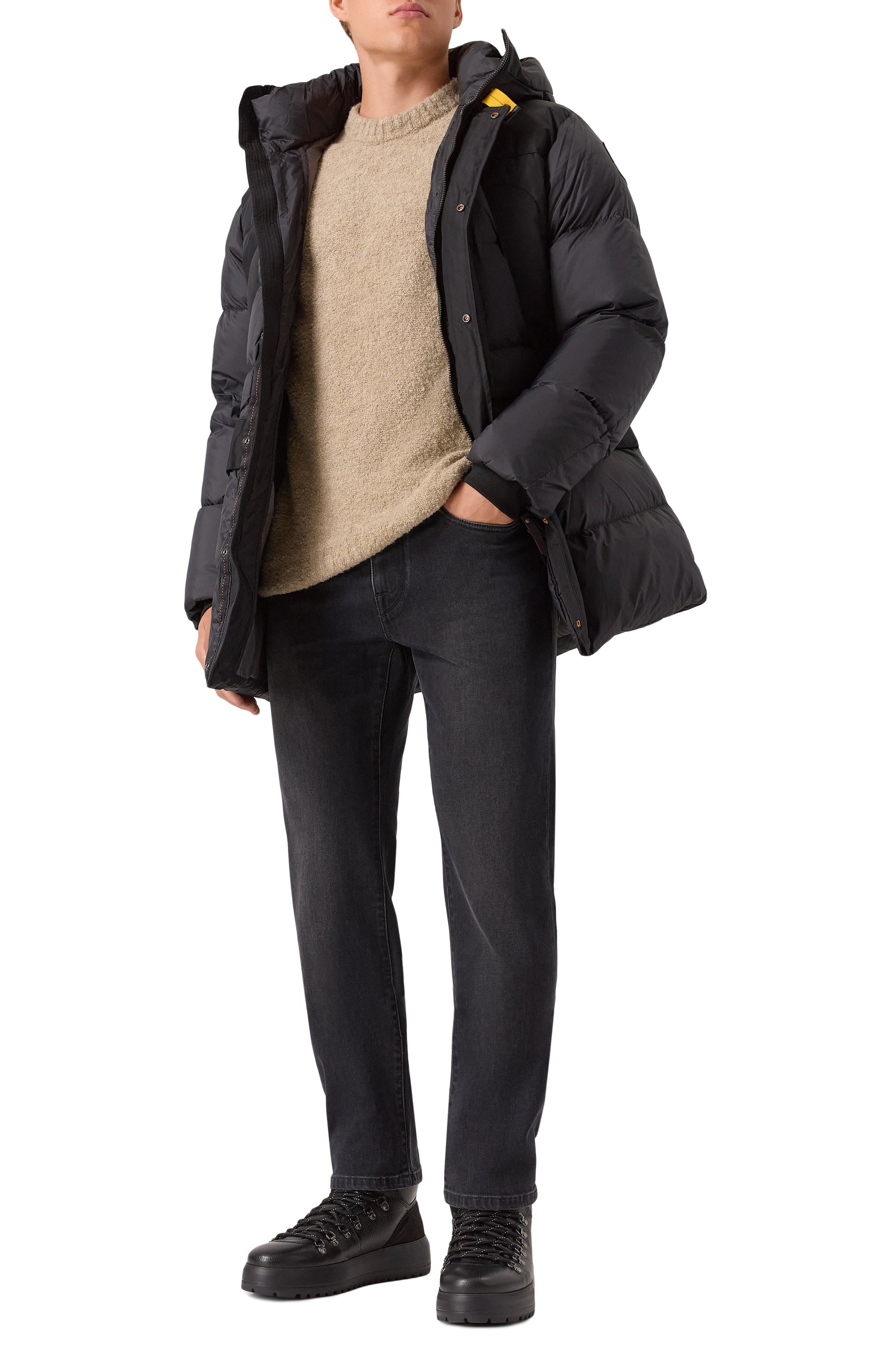 Кожаные ботинки antwerp BOGNER черного цвета по цене 55950 руб., арт. 12541813, фото 2 Кожаные ботинки antwerp BOGNER, арт. 12541813, фото 2