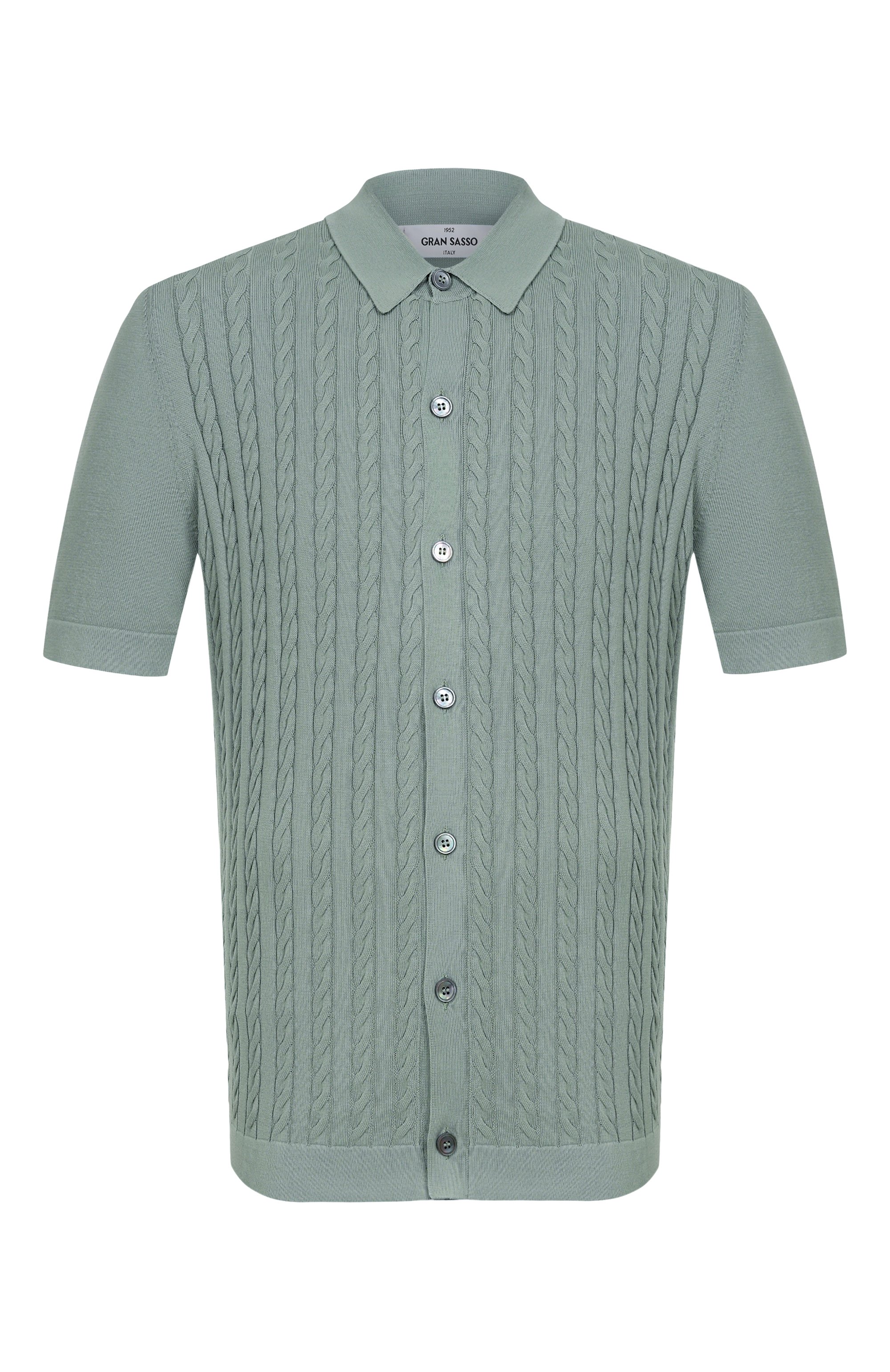 Хлопковая рубашка GRAN SASSO, арт. 57173/18167, фото 1