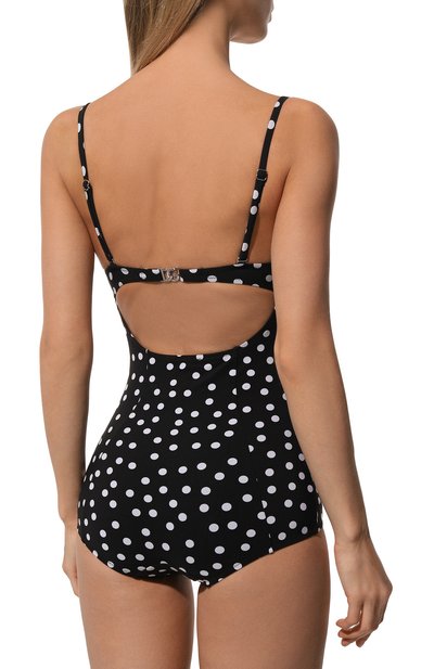 Слитный купальник DOLCE & GABBANA черного цвета по цене 61500 руб., арт. 09A13J/FSG8C, фото 3 Слитный купальник DOLCE & GABBANA, арт. 09A13J/FSG8C, фото 3