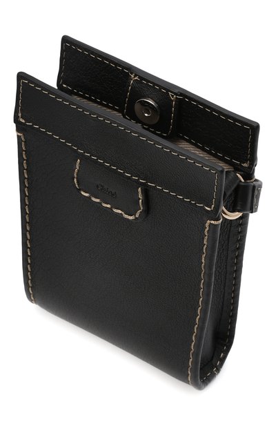 Кожаный чехол edith для iphone CHLOÉ, арт. CHC21WP165F43, фото 4