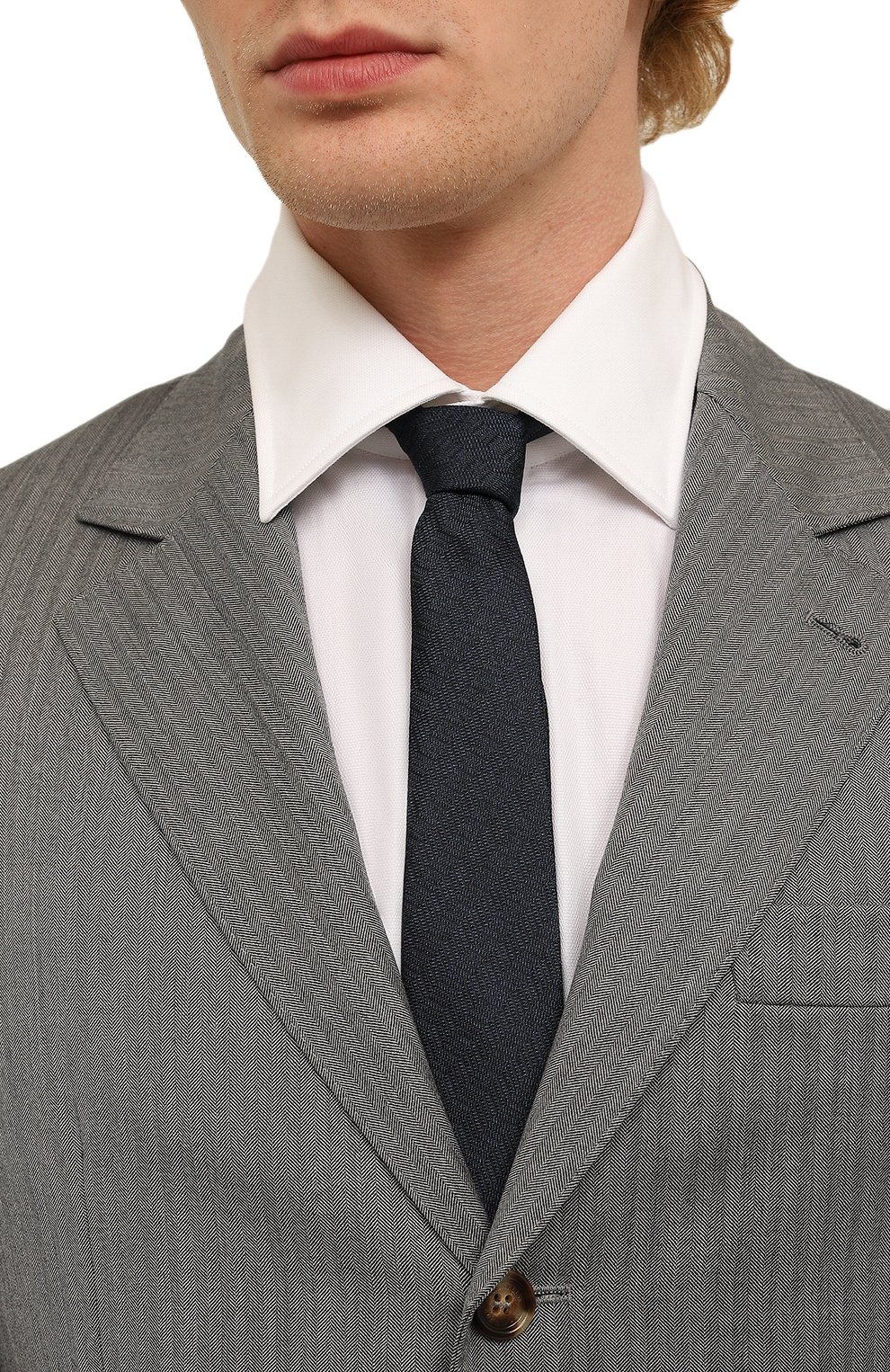 Шелковый галстук CANALI, арт. 18/HJ03805, фото 2