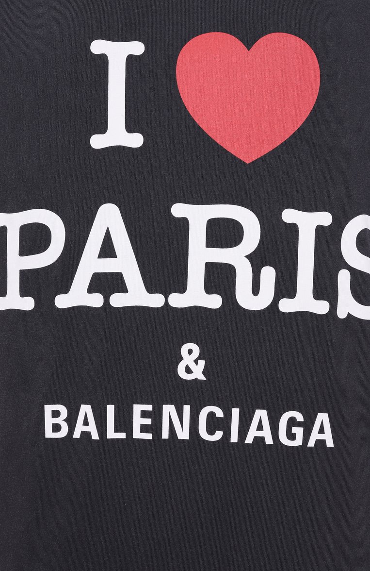 Мужского хлопковая футболка BALENCIAGA черного цвета, арт. 764235/TRVU9 | Фото 10 (Материал внешний: Хлопок; Принт: С принтом; Стили: Гранж; Нос: Не проставлено; Региональные ограничения белый список (Axapta Mercury): Не проставлено; Мужское Кросс-КТ: Футболка-одежда)