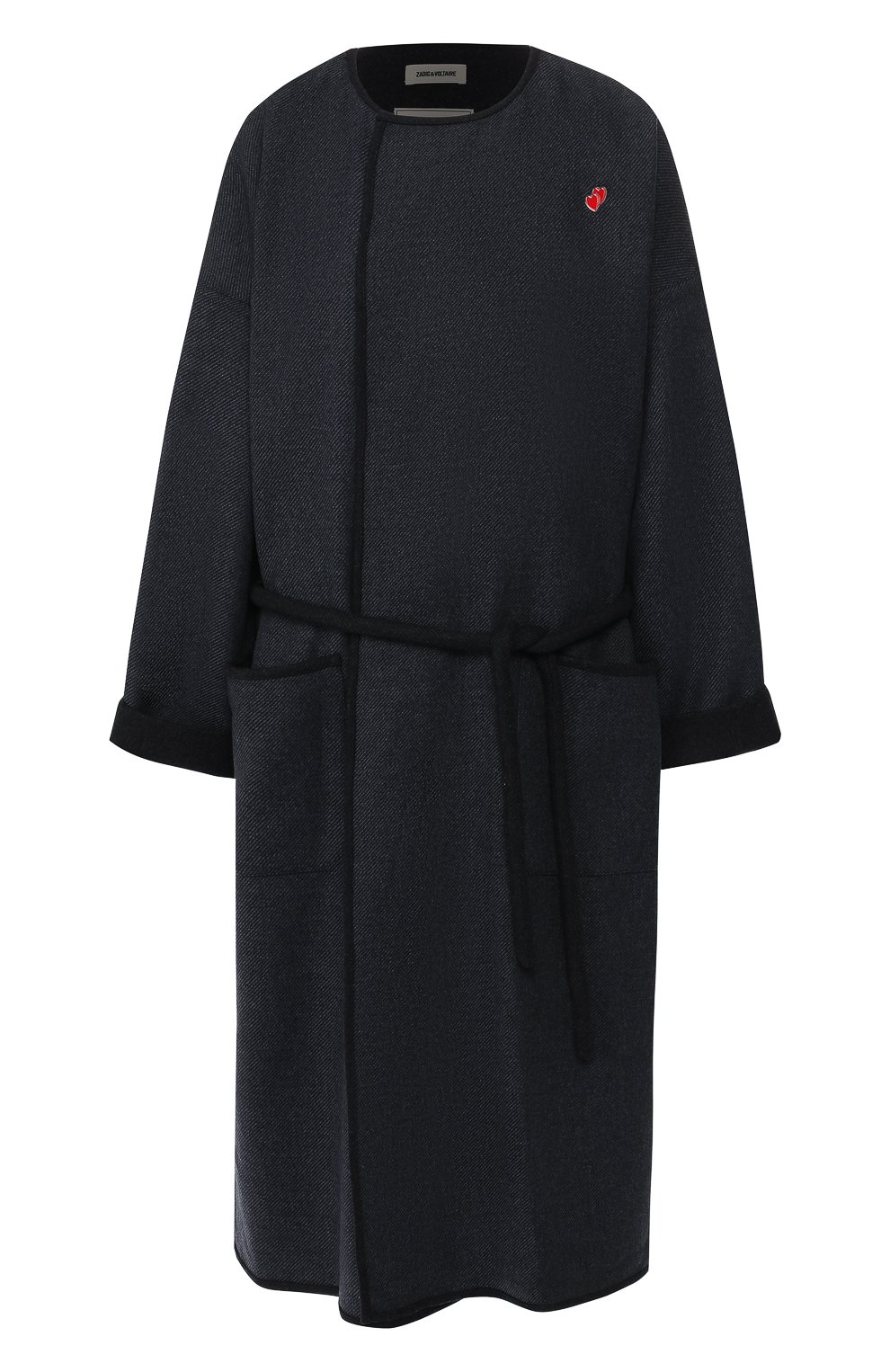 Пальто свободного кроя ZADIG AND VOLTAIRE, арт. SHCE0601F, фото 1