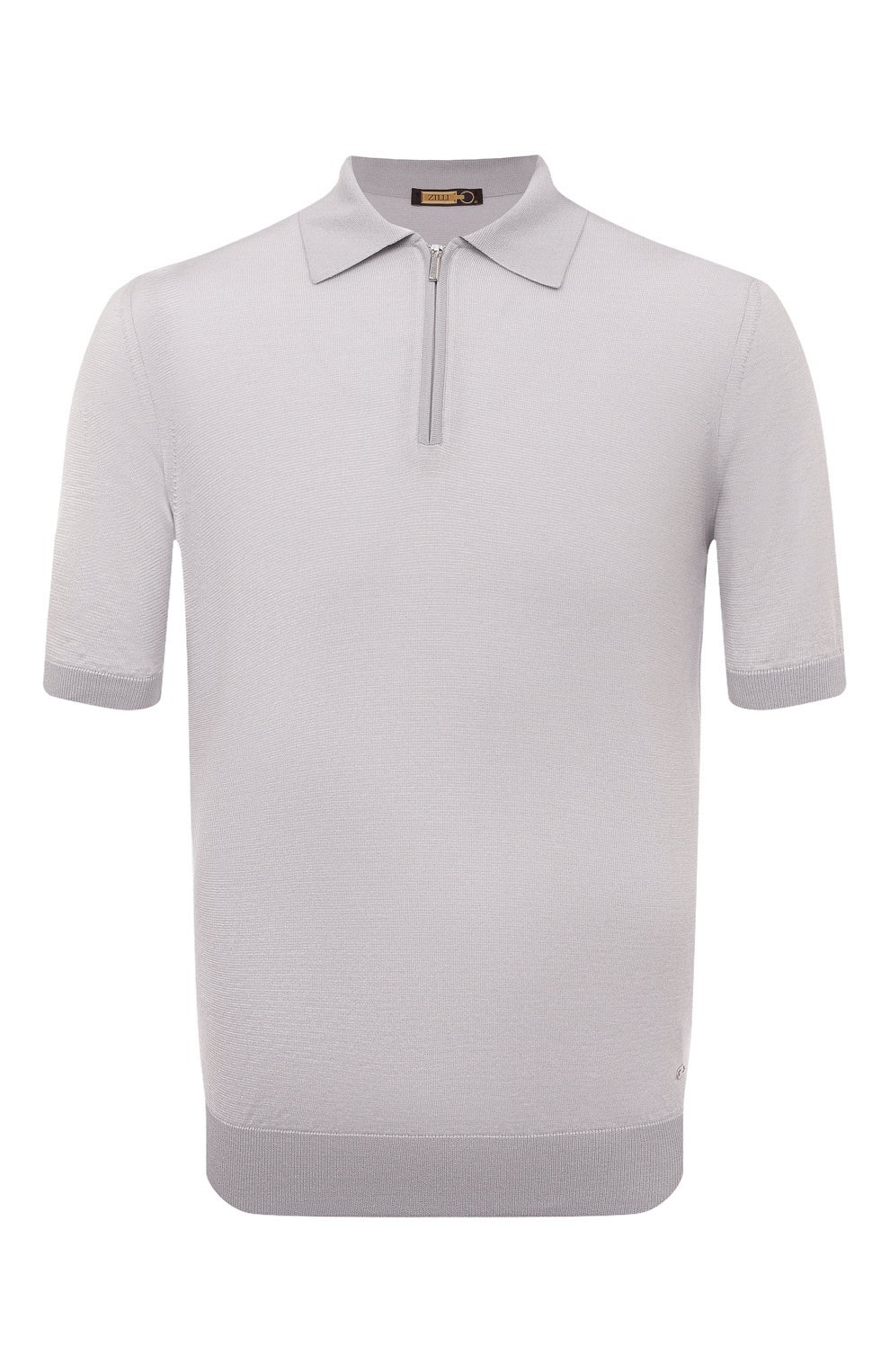 Поло из шелка и кашемира ZILLI, арт. MBZ-PZ132-MILL1/MC01, фото 1