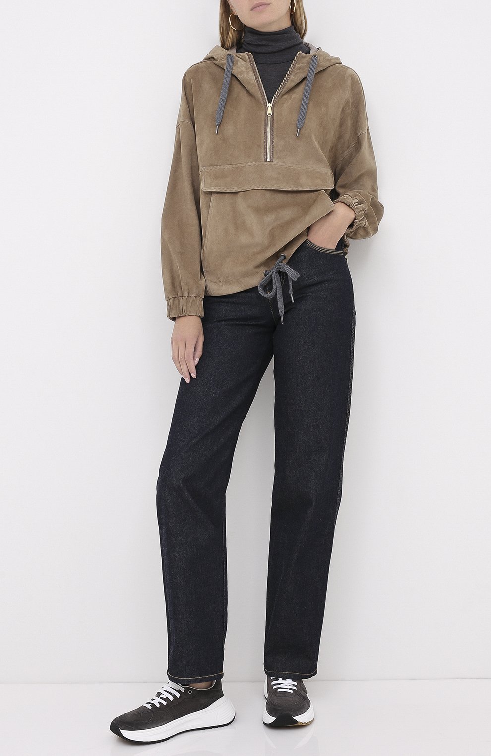 Замшевый анорак BRUNELLO CUCINELLI, арт. M0W30SV609, фото 2