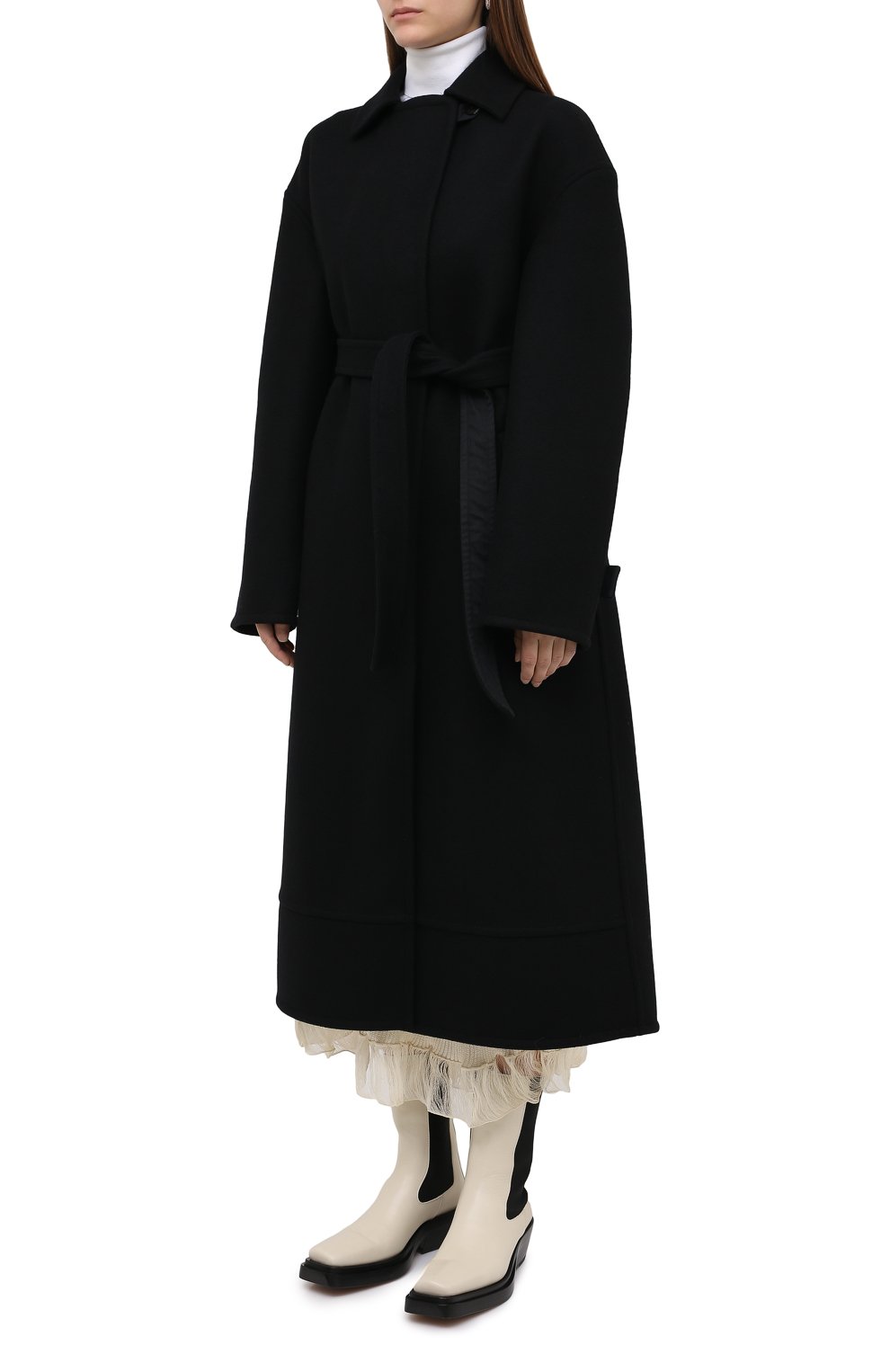 Шерстяное пальто JIL SANDER, арт. JSWR475114-WR200500C, фото 3