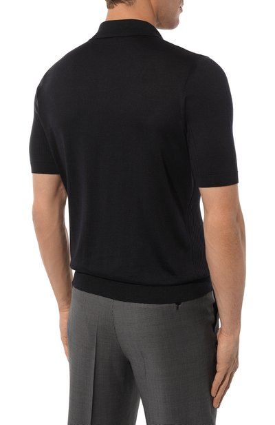 Шелковое поло ZILLI, арт. KVNSP2M0640VST000, фото 4