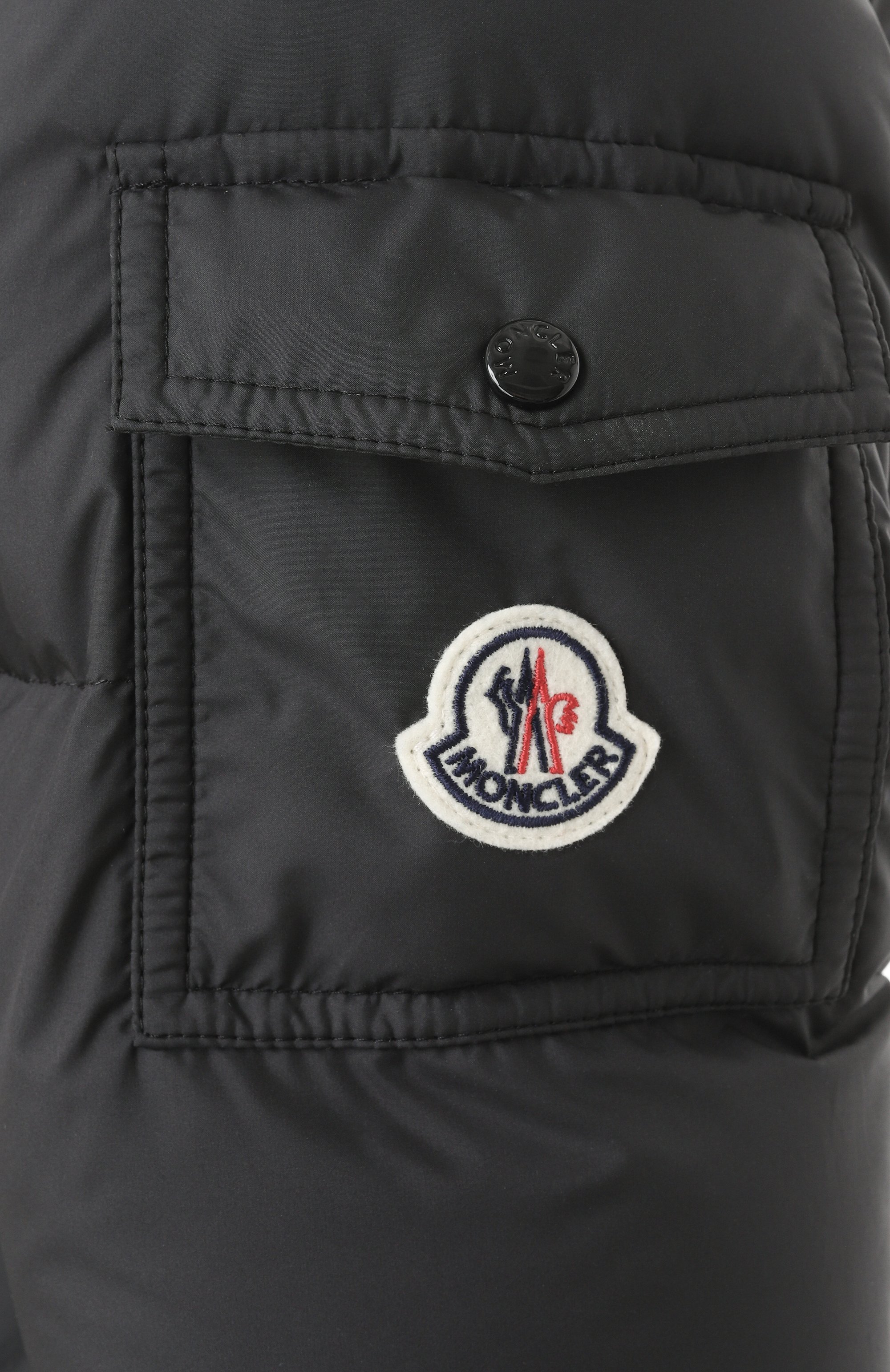 Пуховик fourmines MONCLER черного цвета по цене 206000 руб., арт. 1A001-60-54A81, фото 6 Пуховик fourmines MONCLER, арт. 1A001-60-54A81, фото 6